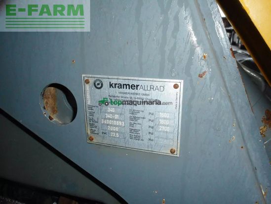 Minicargadora - kramer - 180 ( 340 ) nur 2.300 kg