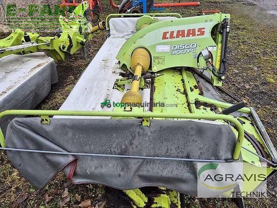 Cortacésped manual - Claas - disco 3100 fc profil