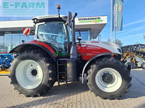 Tractor agrícola - Steyr - 6240 absolut cvt