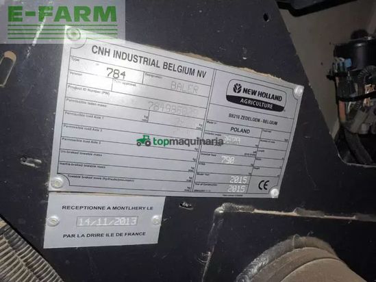 Empacadora gigant - New Holland - rollbelt 180