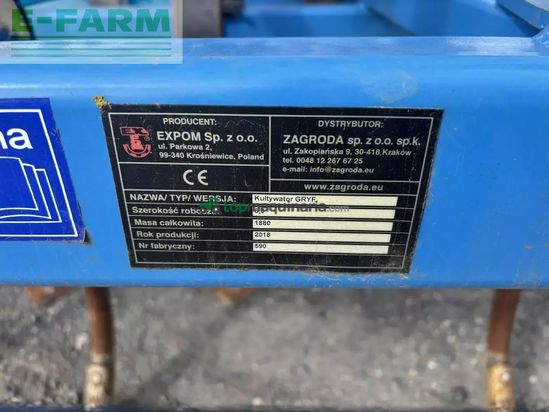 Cultivador - Expom - gryf 6m