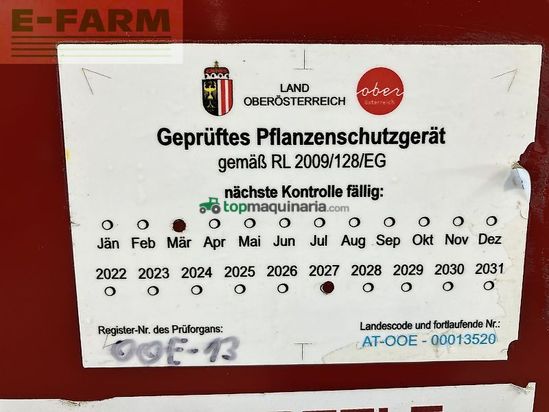 Atomizador - Hardi - master plus - 1800 liter - 15 meter