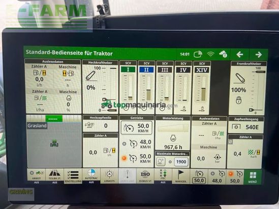 Tractor agrícola - John Deere - 6r185 *garantieverlängerung*