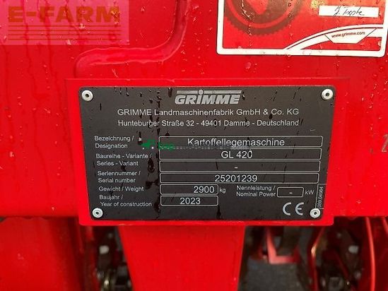 Cosechadora - arrancadora de patata - Grimme - gl 420
