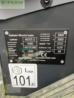 Minicargadora - Schaffer - 4670 t3