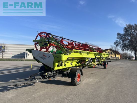 Cabezal - Claas - 1230 convio flex + schneidwerkswagen