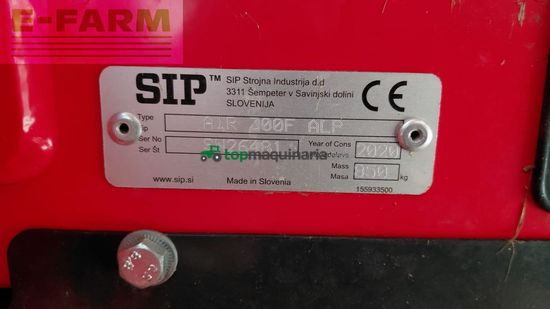 Henificador - SIP - sip air 300 f alp