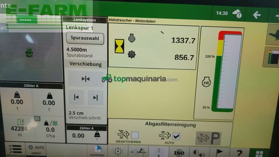 Cosechadora de Cereal - John Deere - t560 (my20)