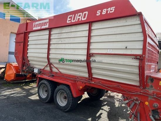 Cinta transportadora de forraje - Kemper - euro s 815t
