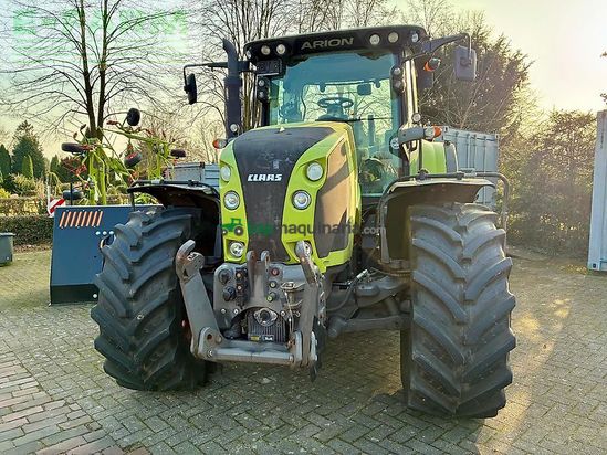 Tractor agrícola - Claas - arion 650 cmatic, cebis, trimble rtk, fh, fz,