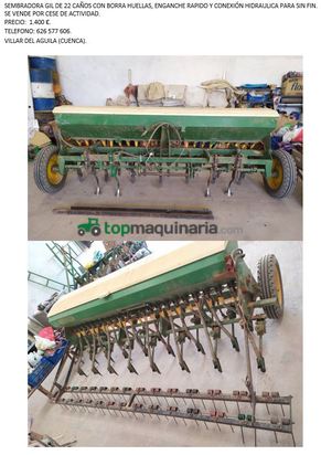 Sembradora en línea convencional - Aguirre