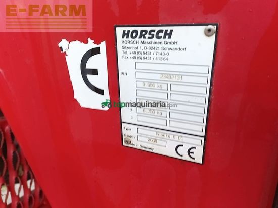 Sembradora - Horsch - pronto 6 dc