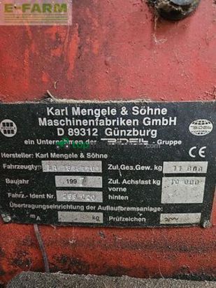 Cinta transportadora de forraje - Mengele - garant 543/2