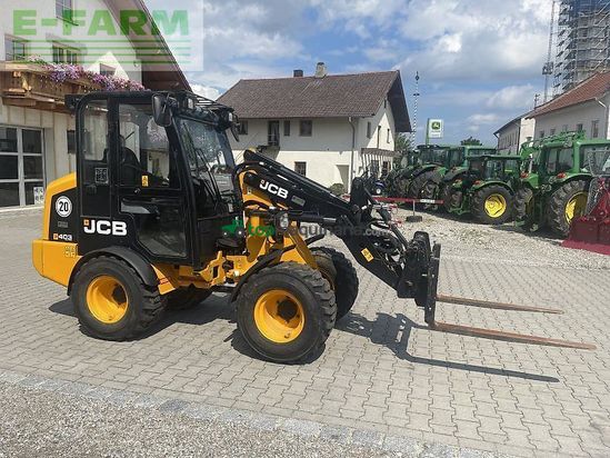 Minicargadora - JCB - smart power+ gabel