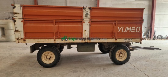 Remolque Yumbo 6000kg, 2 ejes tipo galera