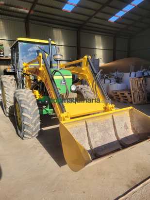 Tractor agrícola - John Deere - 2650 con pala Tenias