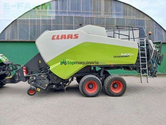 Empacadora gigant - Claas - quadrant 3400 rc