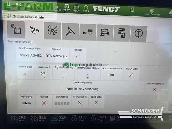 Tractor agrícola - Fendt - 832 vario gen5 profi plus