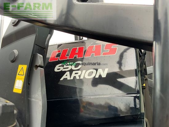 Tractor agrícola - Claas - arion 650 tractor (st24962)