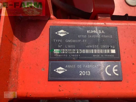 Cortacésped manual - Kuhn - gmd 802 f-ff