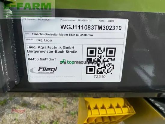 Volquet - Fliegl - edk 80 4500mm