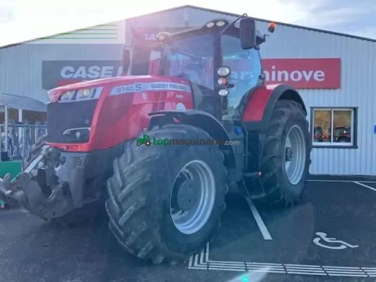 Tractor agrícola - Massey Ferguson - 8740 s dvt exclusive