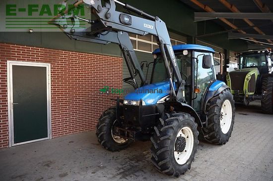 Tractor agrícola - New Holland - td80d mit quicke frontlader D