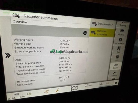 Cosechadora de Cereal - Claas - LEXION 7500TT