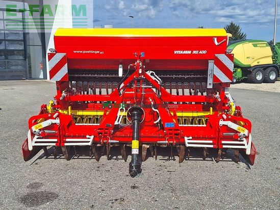 Combinado de siembra - Pöttinger - lion 302.12 und vitasem 302 add
