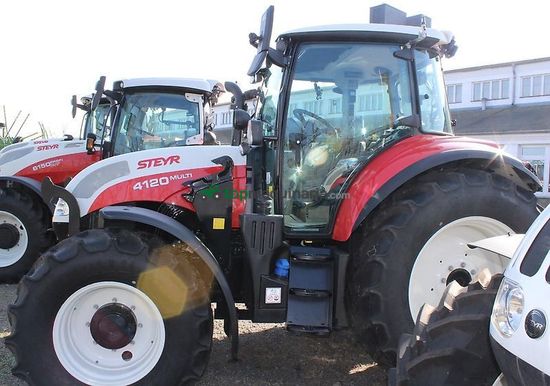 Tractor agrícola - Steyr - 4120 multi mit frontladerkonsolen