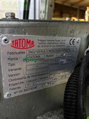 Remolqu esparcidor - Tatoma - mvl-20-duplo