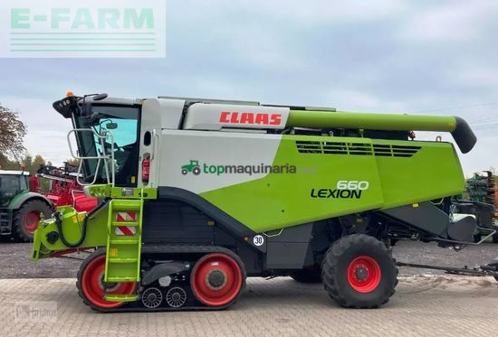 Cosechadora de Cereal - Claas - lexion 660 tt mit vario 930