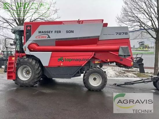 Cosechadora de Cereal - Massey Ferguson - cerea 7278 + pf 6,80 m