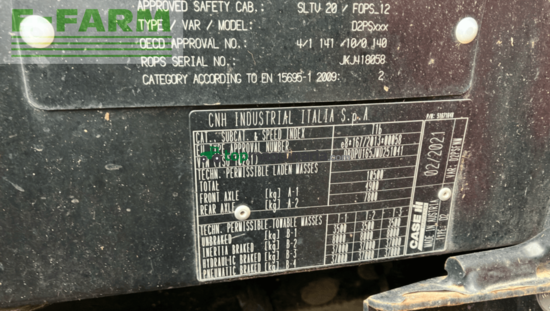 Tractor agrícola - Case IH - puma 165