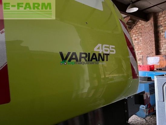 Empacadora gigant - Claas - variant 465 rc pro