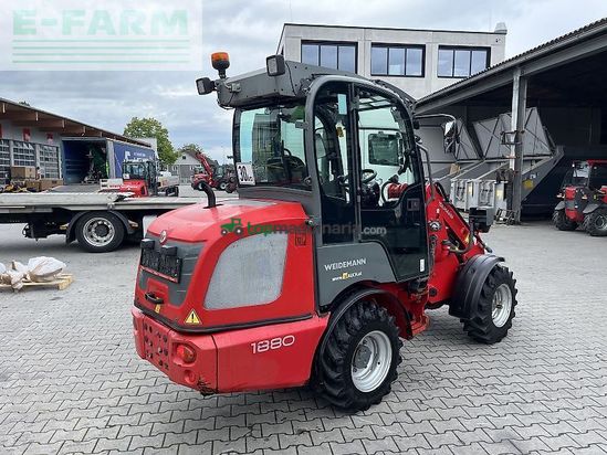 Minicargadora - Weidemann - 1880 kabine mit 30km/h + highflow