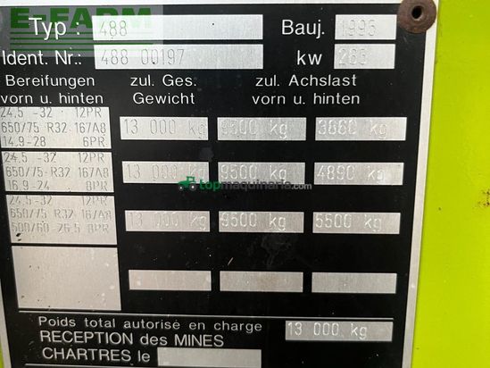 Cosechadora de Cereal - Claas - JAGUAR 840 2WD