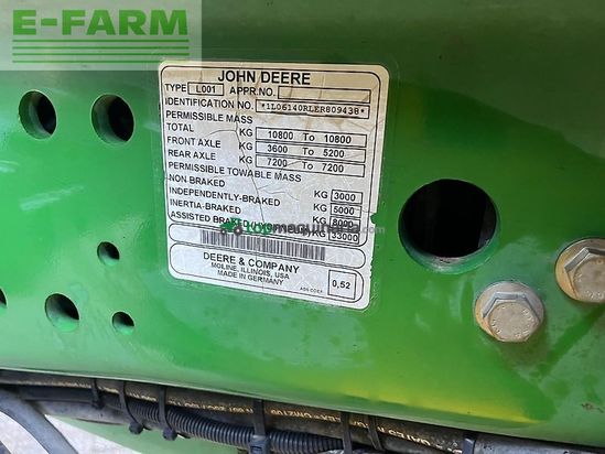 Tractor agrícola - John Deere - 6140r