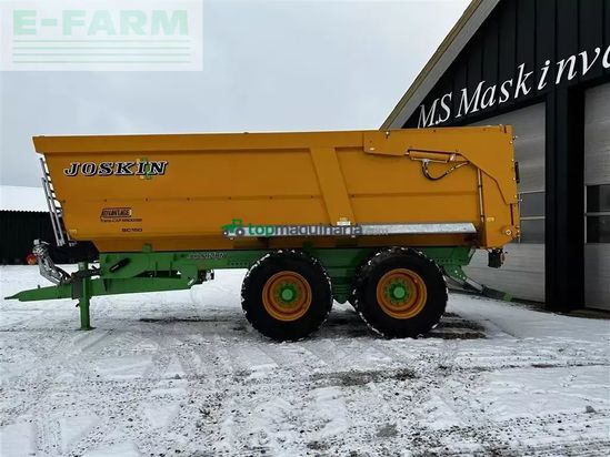 Volquet - Joskin - trans-cap 6500/22 bc150 med medløber boogle