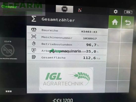 Rastrillo - Krone - swadro tc 1570