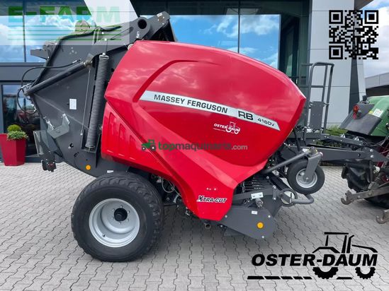 Empacadora gigant - Massey Ferguson - rb 4160 v xtra