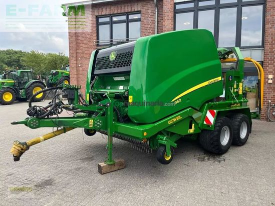 Empacadora gigant - John Deere - 960 inkl. göweil wickeltisch