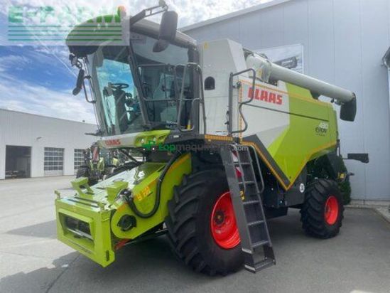 Cosechadora de Cereal - Claas - claas evion 430 + c490 und tw