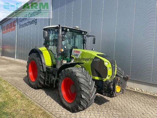 Tractor agrícola - Claas - arion 650 hexashift