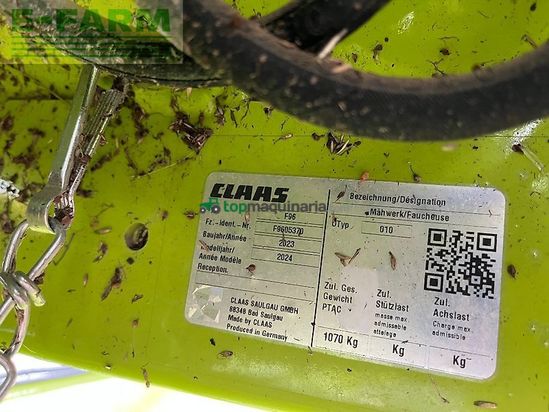 Cortacésped manual - Claas - disco 3200 fc + 1100 c