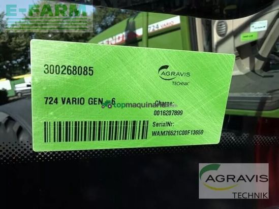 Tractor agrícola - Fendt - 724 vario gen-6 profi+ setting2