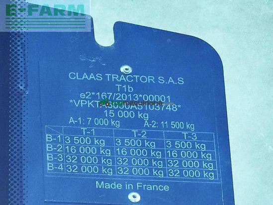 Tractor agrícola - Claas - axion 870 cmatic focus