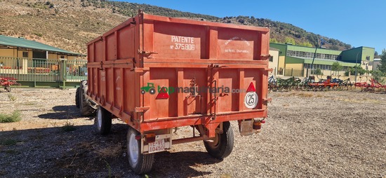 Remolqu agrícola - Remolque Gascon 9000kg tipo galera 