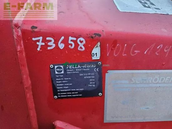 Cortacésped manual - Fella - sm 310fp cc