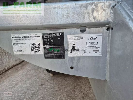 Cinta transportadora de forraje - Fliegl - gigant asw 190 compact